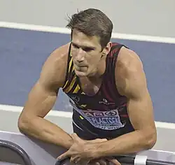 Thomas Van Der Plaetsen blieb in der zweiten Disziplin, dem Weitsprung, ohne gültigen Versuch und beendete anschließend seinen&nbsp;Wettkampf