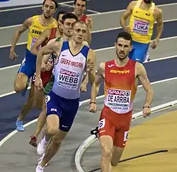 Abdessalem Ayouni (hier als Führender) – Rang&nbsp;sieben