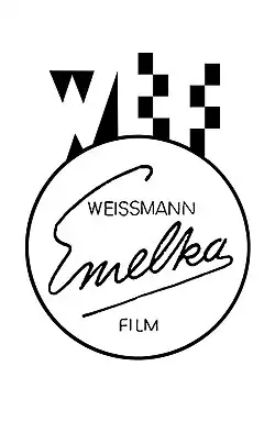Logo. Weissmann-EMELKA-Film. Chiel Weissmann (1883–1974) Filmproduzent und Filmverleiher. Schweiz