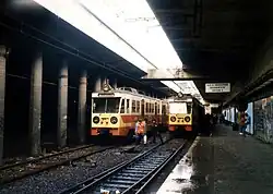 Zwei EN94-Züge im Jahr 1998