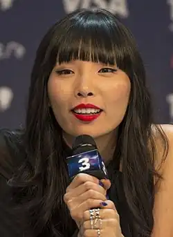 Dami Im beim Eurovision Song Contest, Mai 2016