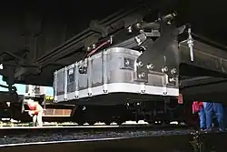 Die ETCS-Antenne einer Lokomotive der Baureihe&nbsp;189