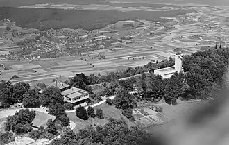 Lägern Hochwacht noch ohne Radom (Juli 1964)