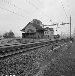 SBB-Station Lütisburg, 1975