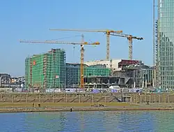 Eingangsbauwerk (Rückseite) im März 2013