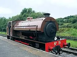 Lokomotive WD 71529 Earl David bei der East Lancashire Railway