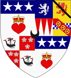 Wappen der Earls of Selkirk