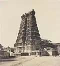 Minakshi-Tempel: Gopuram der großen Pagode (1858)