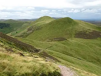 Blick auf den East Kip; dahinter der West Kip