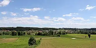 Ebersdorf von Westsüdwest