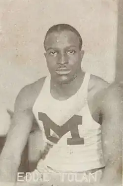 Olympiasieger Eddie Tolan (Foto von&nbsp;1930)