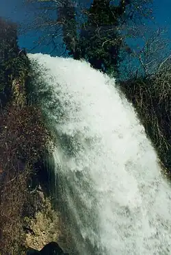 Der Haupt-Wasserfall
