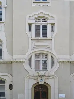 Maulbeerstr. 44, Detail (1906)