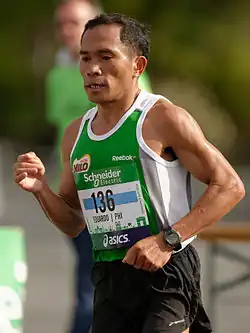 Eduardo Buenavista Siebzehnter in 14:24,90&nbsp;min