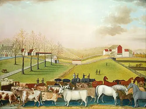 The Cornell Farm (1848), National Gallery of Art