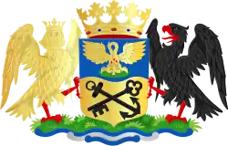 Harpyie als Schildhalter, Gemeinde Eemsdelta