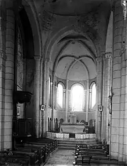 Chorgewölbe vom Beginn der Angevinischen Gotik