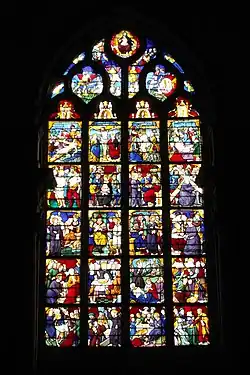 Passionsfenster in Les Iffs