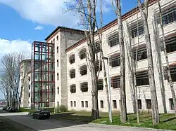 Die ehem. Streichhan-Kaserne, heute Hochschulzentrum am Horn der HfM