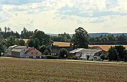 Blick auf das ehemalige Rittergut Tausa