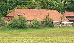 Scheune aus Sandstein