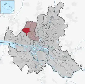 Lage in Hamburg