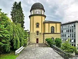 Westansicht des Hauptgebäudes