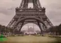 Eiffelturm und das Palais du Trocadéro (Paris, 1912)
