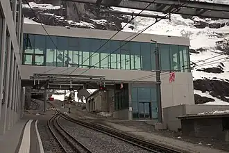 Der Bahnhof nach Umbau (2021)