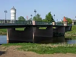 Muldebrücke in Eilenburg (1999 errichtet)