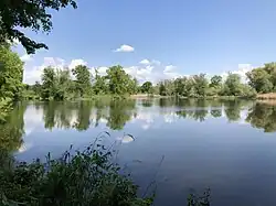 Das Alsenwasser vom westlichen Ufer