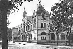 Das Schützenhaus Eilenburg an der Ecke Bahnhof-/Sydowstraße (um 1910)