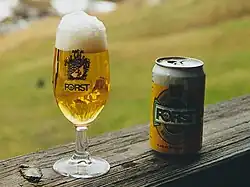 Pils der Brauerei Forst