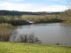 Südlicher Einlauf der Twiste aus dem Vorbecken