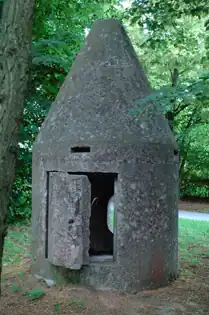 Zelle mit spitzem Dach in Braunsdorf am Oder-Spree-Kanal