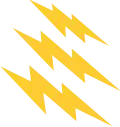 Three Lightning Bolts (dt. „Dreifachblitz“)