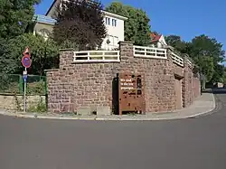 Mahnmal zum „Entjudungsinstitut“, Foto August 2022