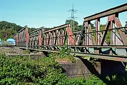 2013: Westseite (Flut- und Strombrücke)