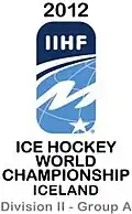 Logo der Weltmeisterschaft der Division II Gruppe A der Herren