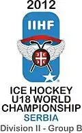 Logo der Weltmeisterschaft der Division IIB der U18-Junioren