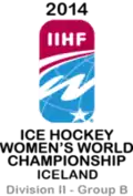 Logo der Weltmeisterschaft der Division IIB der Frauen
