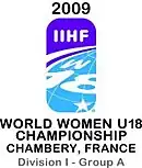 Logo der Weltmeisterschaft der Division I der U18-Frauen
