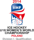 Logo der Qualifikation zur Division I der U18-Frauen