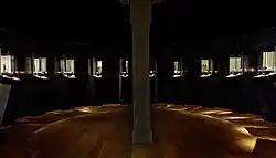 Museum Alte Kulturen, Ausstellungsraum mit Eiszeitkunst und -musikinstrumenten, Sammlung der Älteren Urgeschichte im MUT