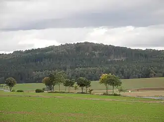 Klauskopf, Blick vom Elberberger Türmchen nach Südosten (2019)