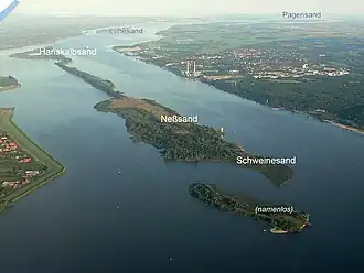 Luftaufnahme von Wedel