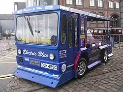 Electric Bluebird Milk float