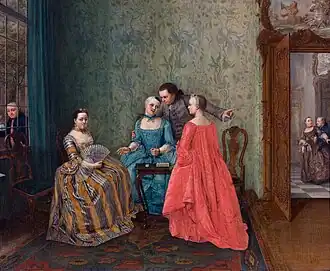 Elegante Gesellschaft