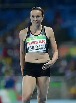 Elena Chebanu Rang sechs in 23,21&nbsp;s