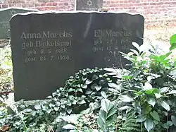 Das Grab von Eli Marcus